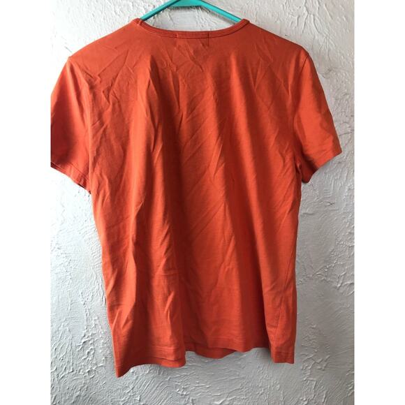 Lauren Ralph Lauren Active Orange Knit Top Anchor Ladies Medium - Picture 4 of 4